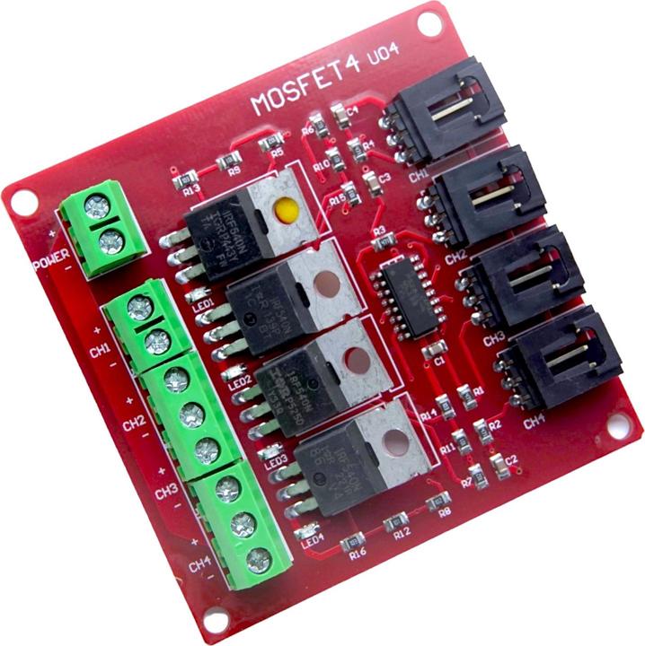 Immagine prodotto Purecrea Modulo driver a 4 canali MOSFET IRF540