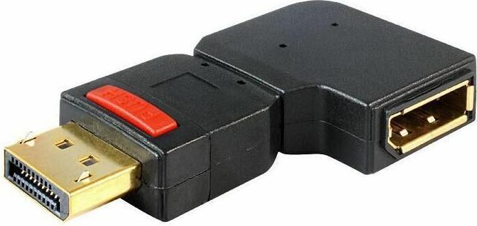 Produktbild Delock Displayport Adapter, 180° gewinkelt (DP, 6.10 cm)