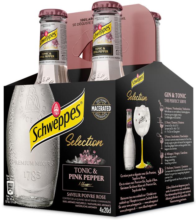Produktbild Schweppes Selection Tonic Pepper (24 x 20 cl)