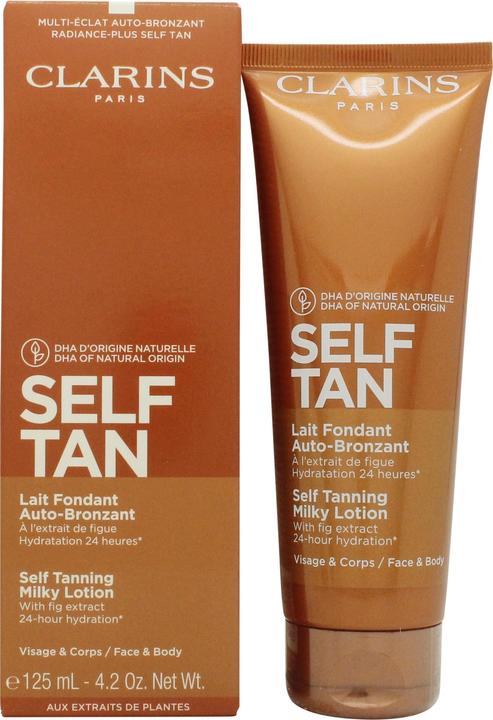 Actual product image Clarins Self-tanning milk (Self tanning cream, 125 ml)