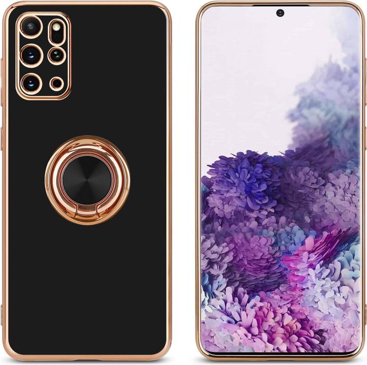 Produktbild Cadorabo Hülle für Samsung Galaxy S20 PLUS im TPU mit Kameraschutz und Ring LM089 Style (Samsung Galaxy S20+)