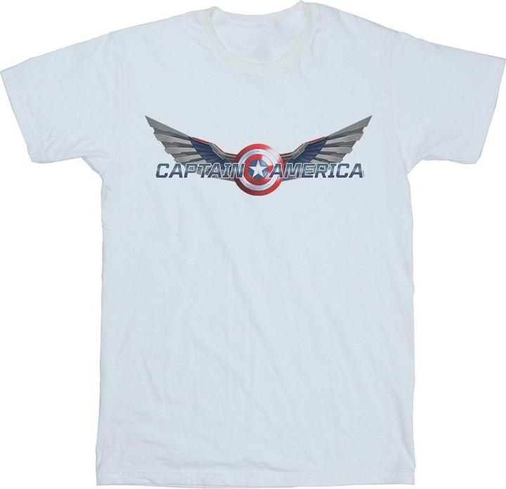 Immagine prodotto Falcon And The Winter Soldier Captain America Logo Maglietta Ampia Donna (S)
