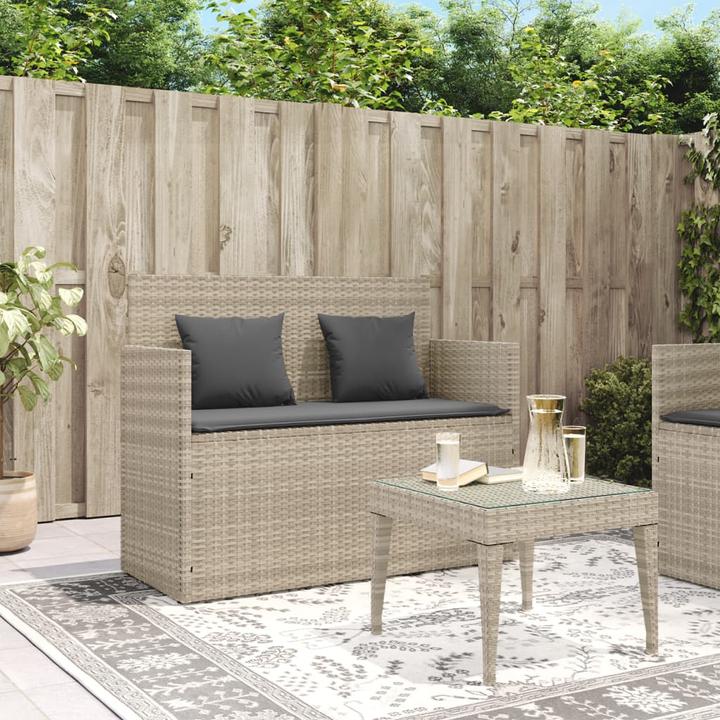 Image du produit vidaXL Ensemble salon de jardin 10 pièces avec coussins