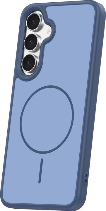Actual product image OEM Frame Thin Mag case for Samsung Galaxy S25 dark blue (Samsung Galaxy S25)