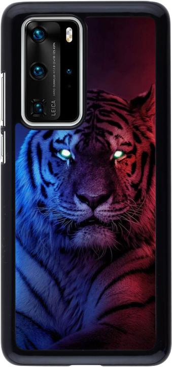 Immagine prodotto PhoneLook Copertina Blu Tigre Rosso (Huawei P40 Pro)