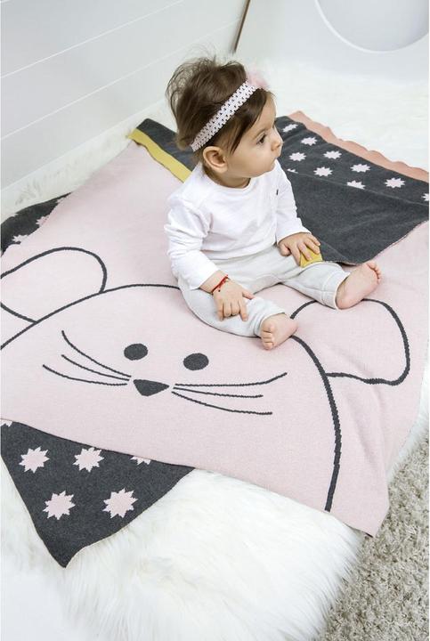 Produktbild Lässig Strickdecke (80 x 110 cm)