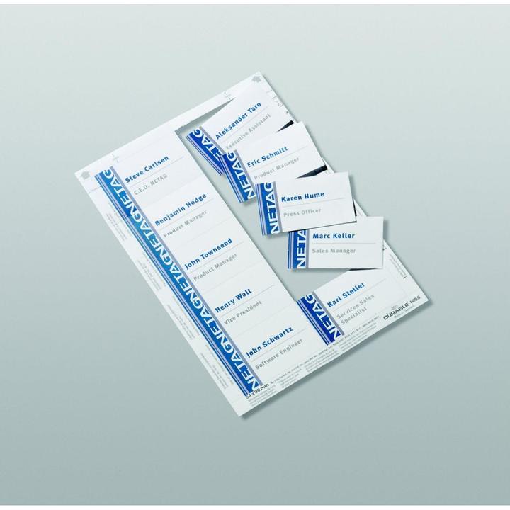 Produktbild Durable Einstecketiketten Badgemaker für Namensschilder