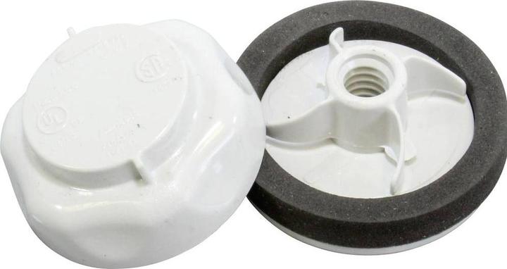 Hammond Lochstopfen Polycarbonat Lichtgrau O x H 32 mm 14 1 St.