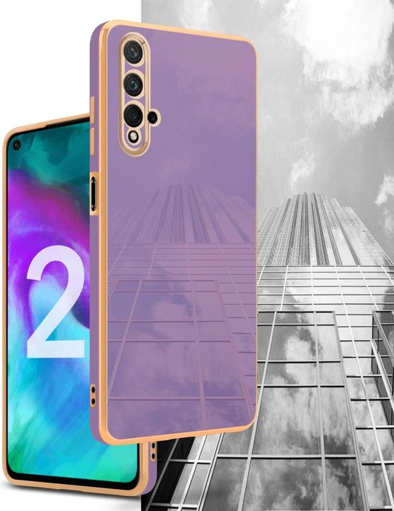 Produktbild Cadorabo Hülle für Honor 20 / 20S / Huawei NOVA 5T im TPU mit Kameraschutz LM130 Style (Huawei Nova 5T, TCL 20S, LG K20)