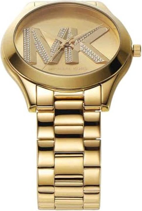 Actual product image Michael Kors Damenuhr Slim Runway (Analogue wristwatch, 42 mm)