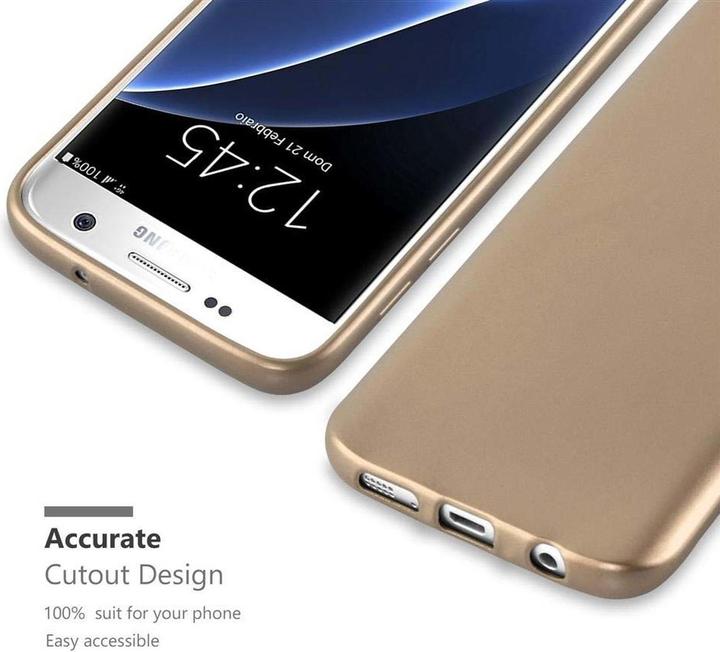 Produktbild Cadorabo TPU Matt Metallic Cover (Samsung Galaxy S7)