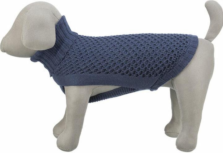 Actual product image Trixie Norwood M jumper, 45 cm, dark blue (M, Dog jumper)