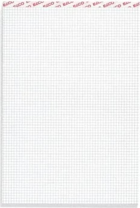 Elco Notizblock (A5, Kariert)