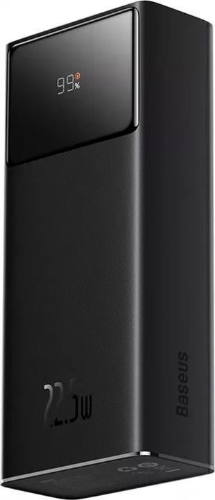 Produktbild Baseus Powerbank Star-Lord 30000mAh, USB, USB-C, 22.5W (black) (30000 mAh, 22.50 W, 74 Wh)