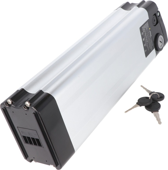 Actual product image AccuCell Phylion XH370-10J e-bike battery 36/37V 12Ah 432Wh Silver Fish (481 Wh, E-Bike battery)