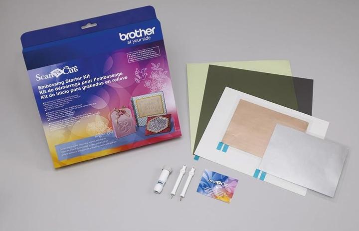 Actual product image Brother Scanncut embossing starter kit