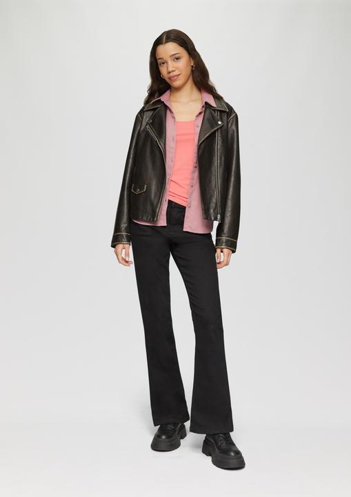 Produktbild S.Oliver T-Shirt Top aus Baumwolljersey (M)