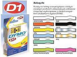 Produktbild Dymo Strip D1 6mm x 7m, black on white (0.60 cm, Weiss)