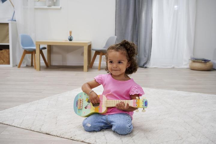 Produktbild Eichhorn Peppa Pig Holz Ukulele 43cm (Deutsch)
