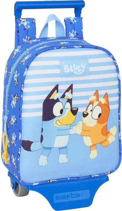 Bluey Schulrucksack Let's Play Blau 22 X 27 X 10 Cm