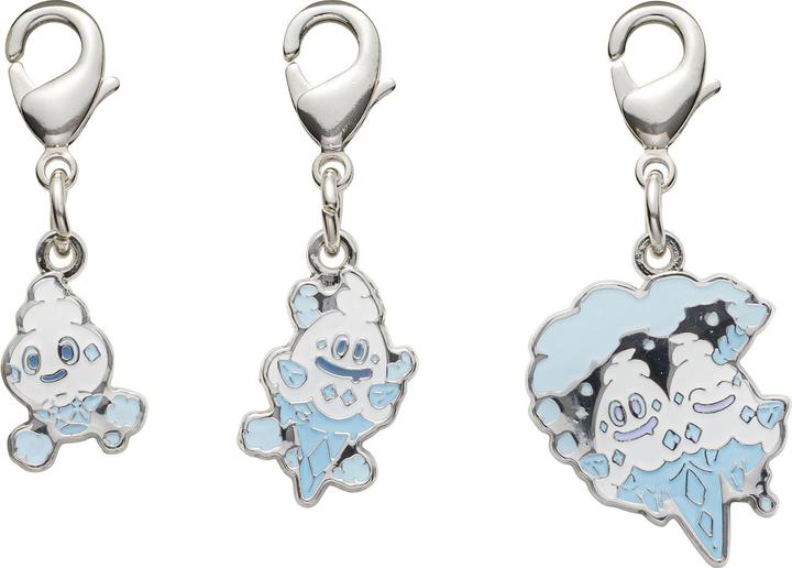Actual product image Pokémon Pokemon Center - Vanillite, Vanillish, Vanilluxe keychain - 3 pieces