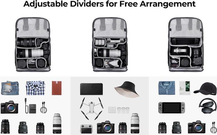 Produktbild K&F Concept Beta V6 (Fotorucksack, 20 l)