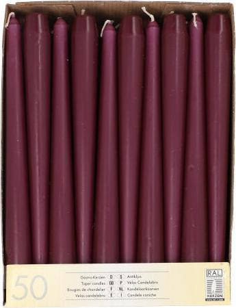 Image du produit Papstar Bougies de chandelier (50 pcs)