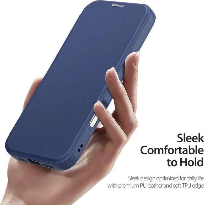 Produktbild Dux Ducis Skin X Pro 360° Ring Stand Series Lederhülle (Apple iPhone 17 Pro Max)