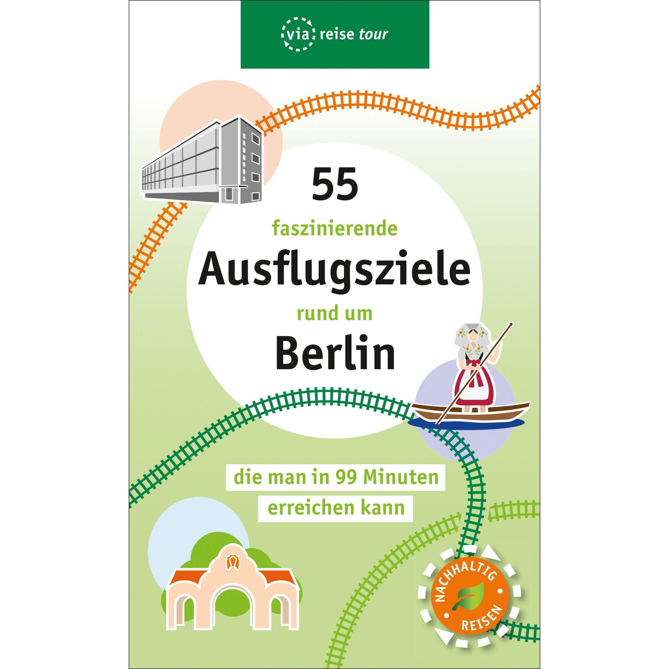 55 faszinierende Ausflugsziele rund um Berlin, Ratgeber von Klaus Scheddel