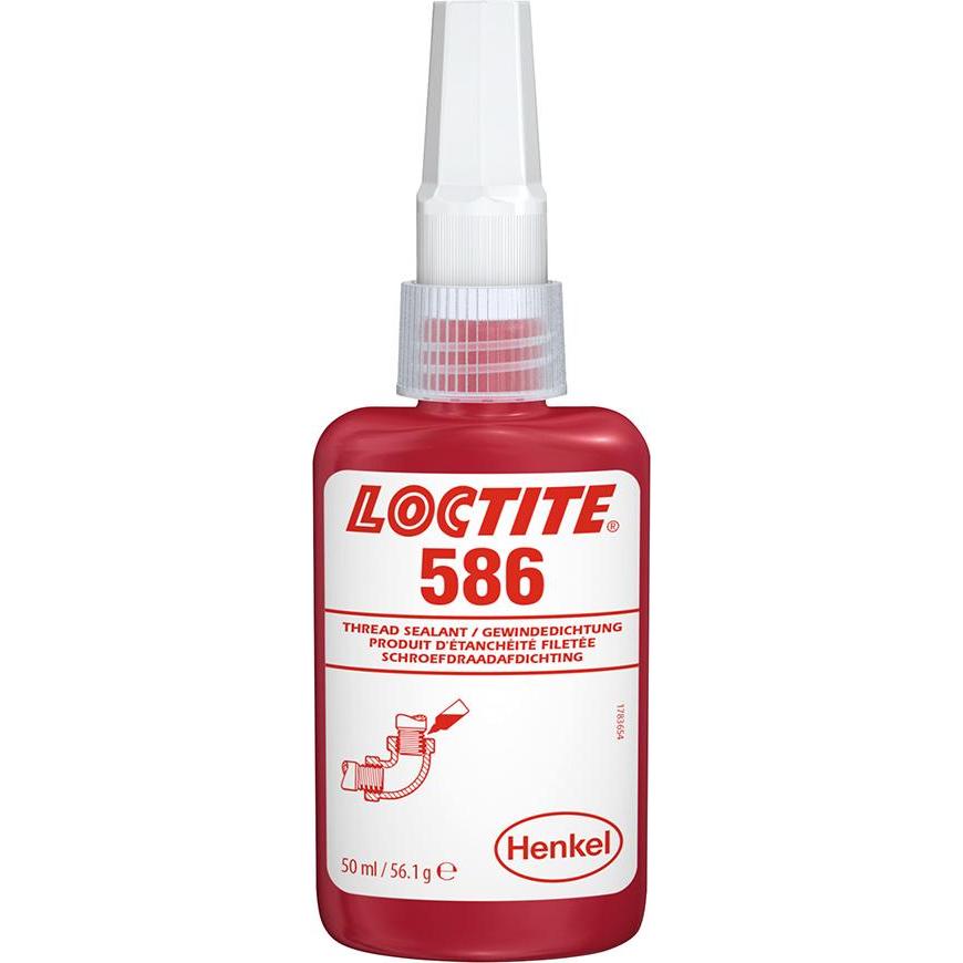 Loctite, Dichtmittel, Gewindedichtung (Red, 50 ml)