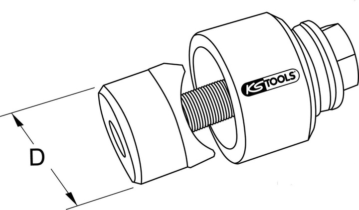 Image du produit KS Tools Poinçonneuse à vis