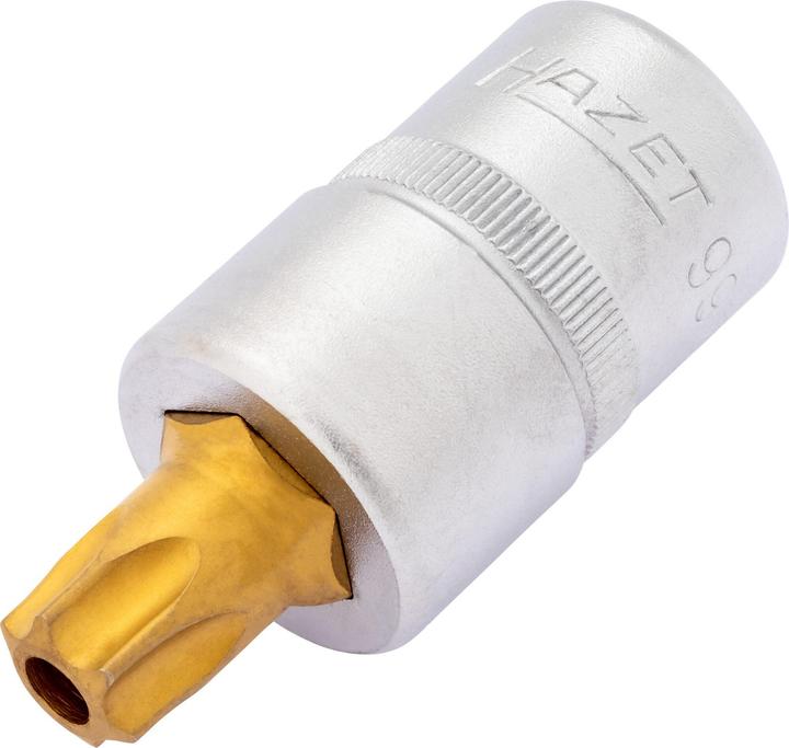 Produktbild HAZET Schraubendreher-Steckschlüsseleinsatz ∙ TORX 992-T55H ∙ Vierkant12,5 mm (1/2 Zoll) ∙ Tamper …