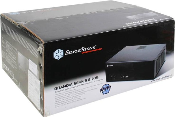 Immagine prodotto Silverstone SST-GD05B Grandia (mATX, Mini-ITX)