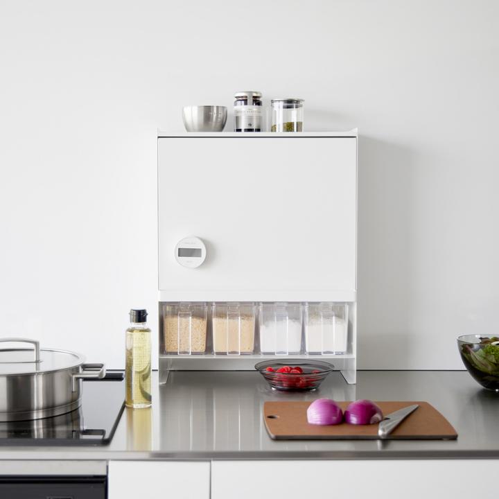 Actual product image Yamazaki 3-tier TOWER spice rack