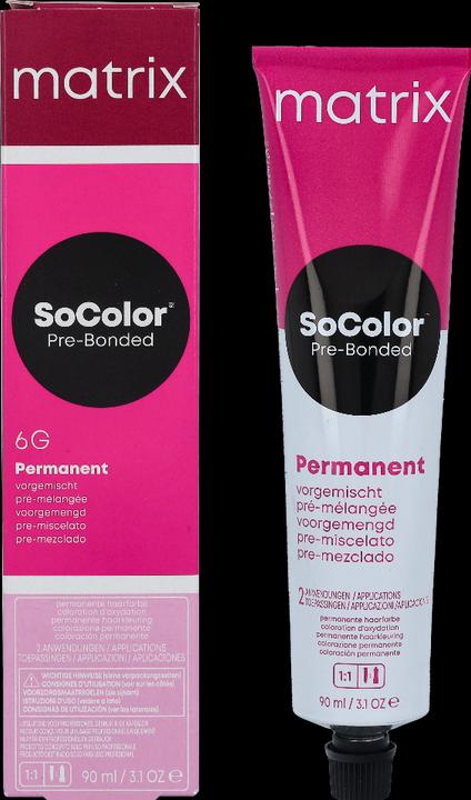 Image du produit Matrix Socolor 6 g blond foncé doré 90 ml (Or, Blond)