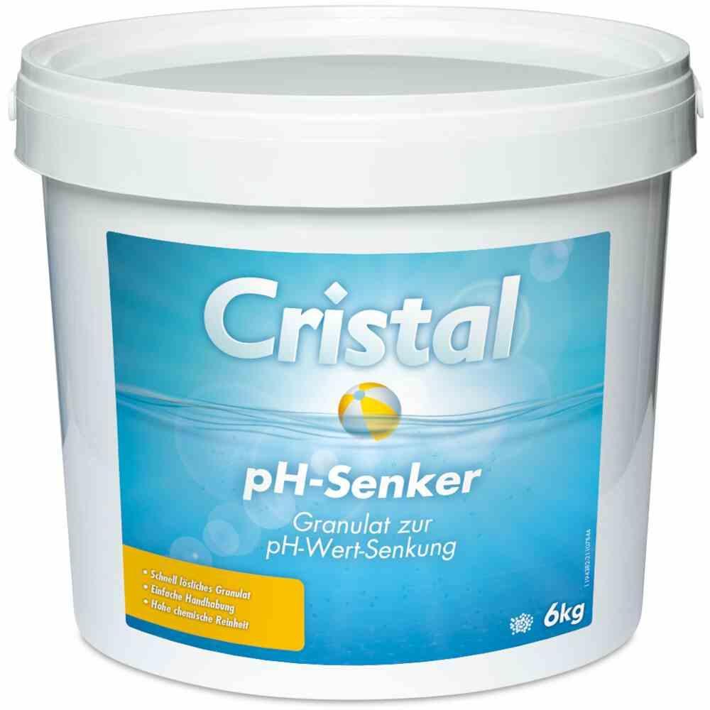 Cristal d'Arques, Brunnen + Gartenteich, CRISTAL PH-Senker 6 kg, Eimer