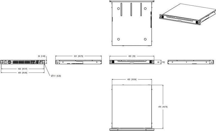 Produktbild Axis S2224 Mk II 12 TB (Netzwerk Videorecorder (NVR))