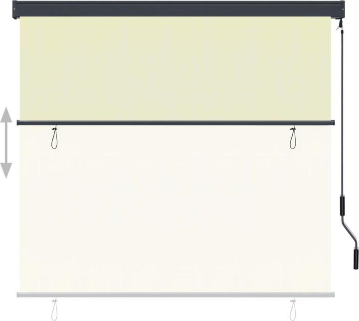 Actual product image vidaXL Aussenrollo (160 x 250 cm)