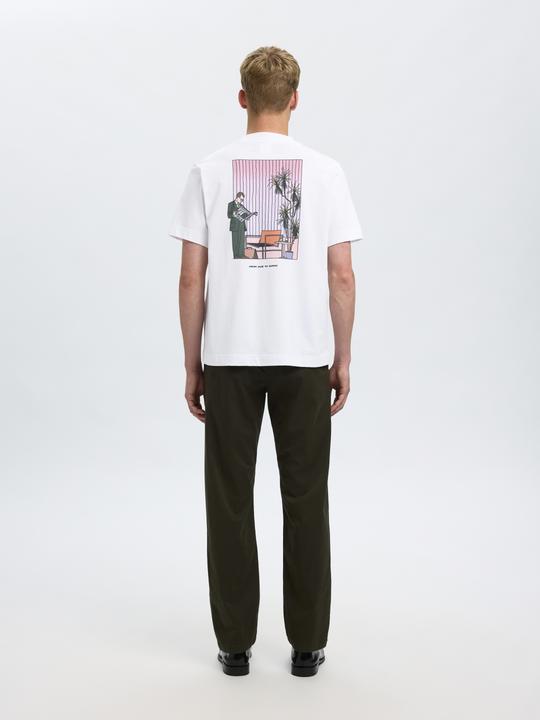 Produktbild Selected Homme Bedrucktes Regular Fit T-Shirt (L)