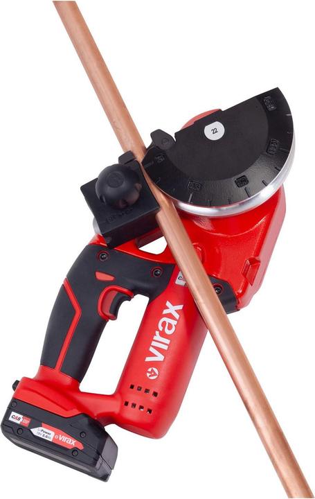 Virax MINISTEM BIEGER 18V 14-16-18-22MM KOMPAKTES und LEICHTES 18V Biegegerät 4,9 kg / 1x 2,0 Ah Akk