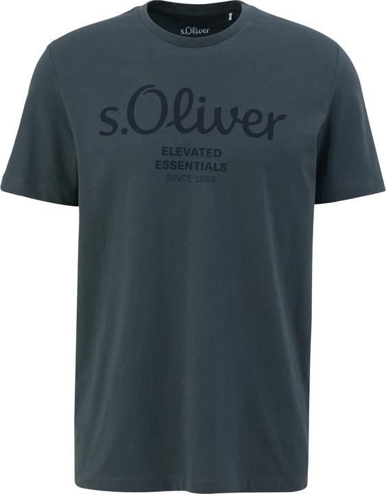 Actual product image S.Oliver T-Shirt Casual Bequem sitzend Logo T-Shirt (3XL)