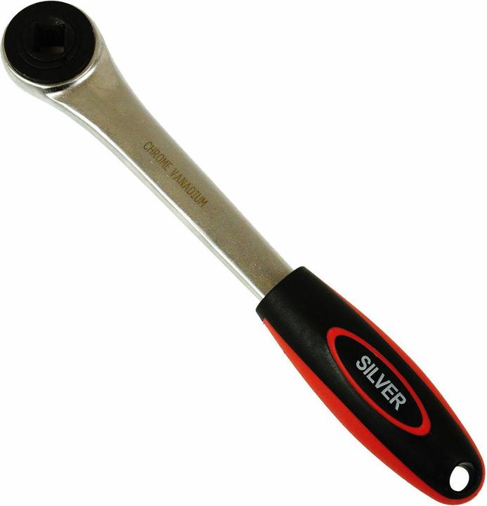 Actual product image Silver Ratchet For Screws (1/2")