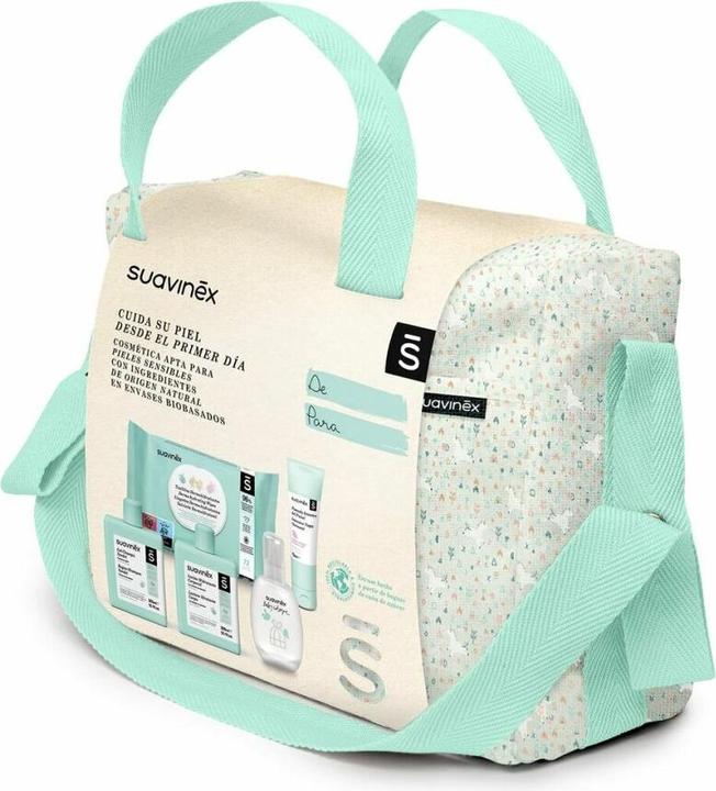 Actual product image Suavinex BOLSO COSMÉTICA BEBÉ #MINT set 6 pz