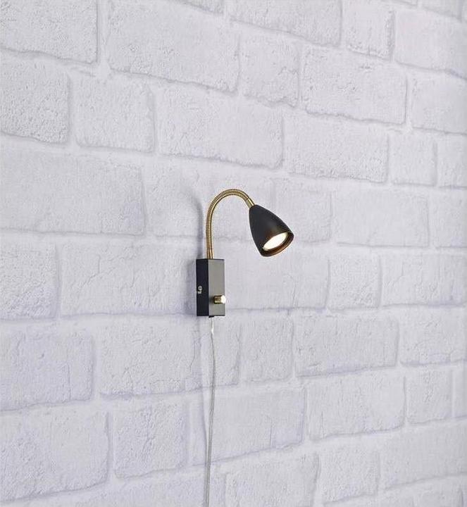 Produktbild Markslöjd MARKSLOJD Ciro 1L Wandleuchte Schwarz (GU10)