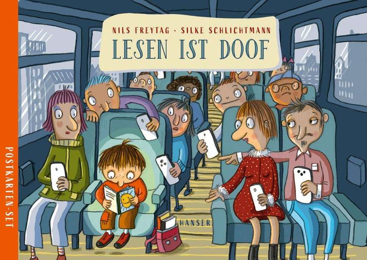 Lesen ist doof Postkarten-Set (18 Stk.)