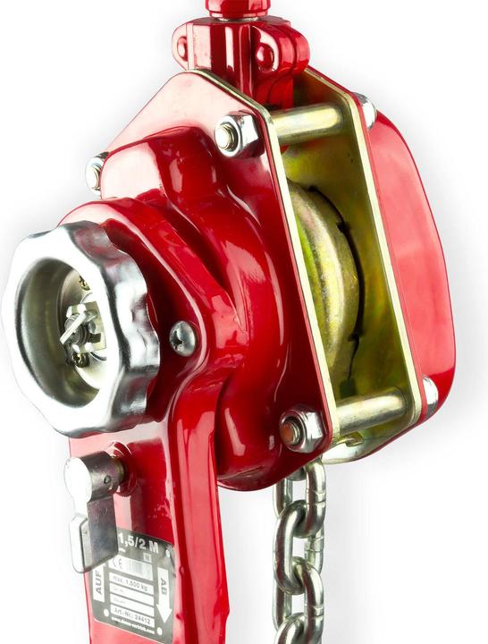 Actual product image Dema Lever hoist / pulley block 1.5t 2m chain