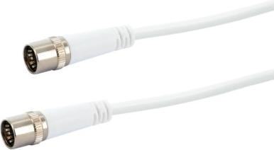 Produktbild Schwaiger KDAK50532 5m F F Weiss Koaxialkabel (Antennenkabel)