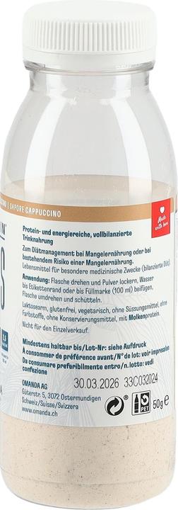 Produktbild Moltein PLUS 2.5 Cappuccino (Cappuccino, 6 Stk., 410 g)