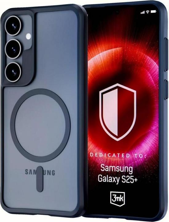 Immagine prodotto 3MK Custodia Satin Armor MagCase per Samsung Galaxy S25+ - przezroczyste (Samsung Galaxy S25+)
