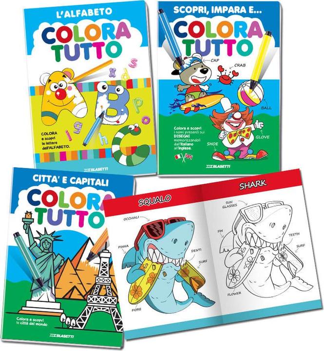 Immagine prodotto Blasetti Confezione 6 Colora Tutto Linea